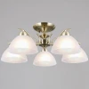 IL0905-5CSQ-26 AB ELITE Потолочная люстра на штанге ILLUMICO IL0905-5CSQ-26 AB ELITE