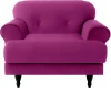 339452 Кресло Italia ОГОГО (арт.339452), (Ткань/Фиолетовый)