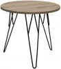461MC05057 Журнальный столик ОСТИН Ореховый дубослив / черный каркас M-City 461MC05057