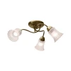 245/3PF-Oldbronze Потолочная люстра IDLamp Nanzen 245/3PF-Oldbronze
