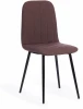 17277 Обеденный стул Tetchair ARC (Ткань,Металл/Коричневый,Черный) 17277