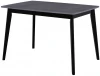 RF 0009 Стол Oslo раскладной 120-160x80x76см, Бетон Портленд, черный Bradex Home RF 0009