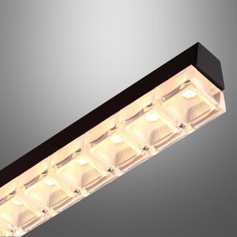 Подвесной светильник светодиодный линейный Novotech Monile 359712 черный диммир. со сменой цв.температуры IP20 LED 30W 220-240V 1800-4000К