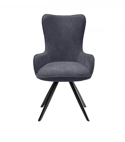 Стул DikLine 333 поворотный TW11 серый, ножки черные 00-00084731