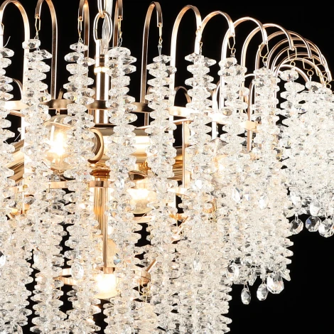 Подвесная люстра хрустальная Reluce 98620-0.4-05 FGD