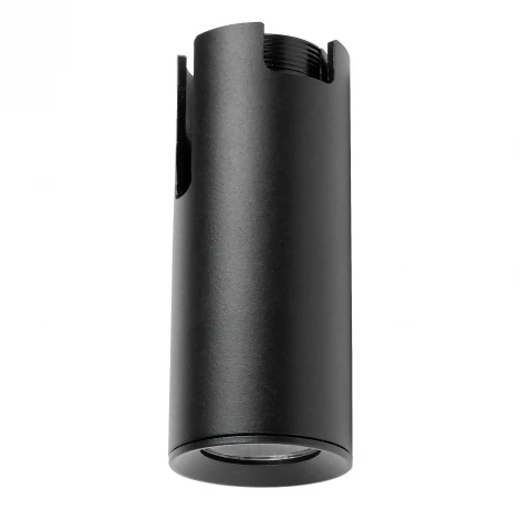 Трековый светильник низковольтный светодиодный 48V 6W черный 4000K Lightstar Due Hermes 210047