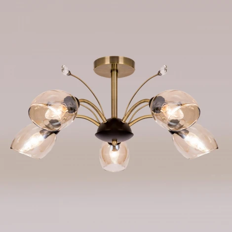 Потолочная люстра на штанге Citilux Комета CL108155 (220V, шарики)