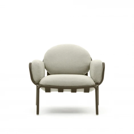 Joncols Алюминиевое кресло для улицы зеленого цвета La Forma (ex Julia Grup) арт.157379