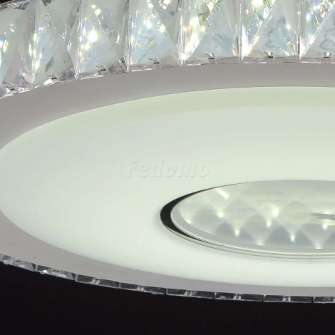 Подвесная люстра DeMarkt Фризанте 687010601 (регулировка яркости, LED, 220V, диммер, пульт управления, на тросе)