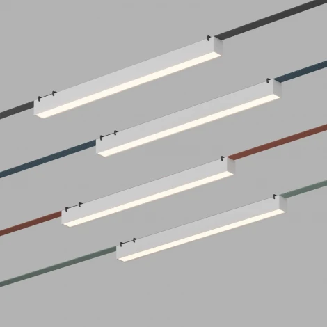 Трековый светильник 48V Denkirs Belty Linear DK5577-WH (LED)