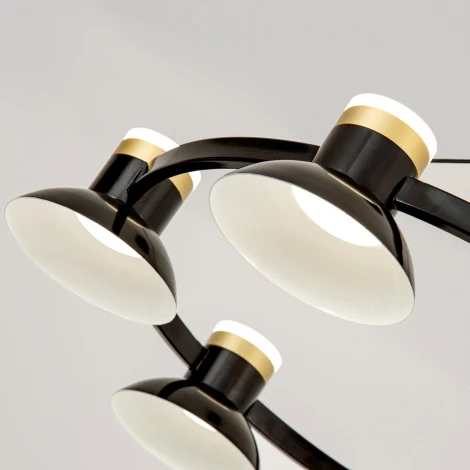 Подвесная люстра большая Favourite Tatti 4516-6P (LED, 220V, на тросе)