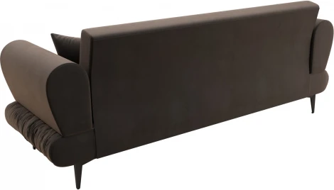 Диван-книжка Лига-045 (Коричневый/Велюр) Лига Диванов арт.122327