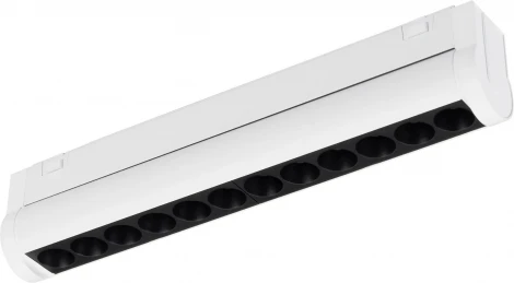 светильник магнитный MAG-VIBE-LASER-TURN-L209-12W Warm3000 (WH, 24 deg, 48V) (Arlight, IP20 Металл) 044428