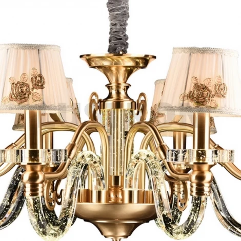 Подвесная люстра IDLamp Michel 404/8-LEDOldbronze