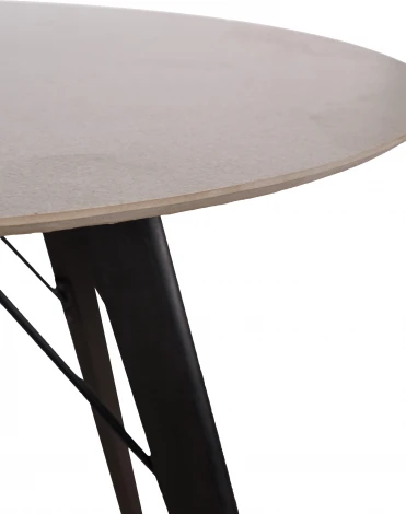 Стол обеденный обеденный JET CERAMIC круглый d-80 (Дерево бук, Венге) CA Wenge Ardesia 80x80