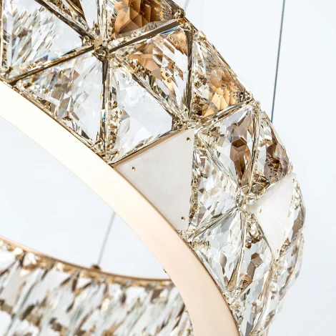 Подвесная люстра светодиодная с регулировкой цветовой температуры Modelux MODELUX ML.6982.600P GD