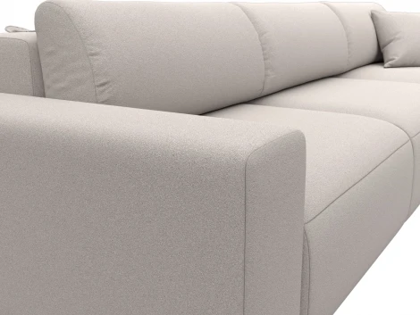 Диван угловой Лига-036 НПБ Классик Лонг правый угол Лига Диванов (Замша) арт.127802