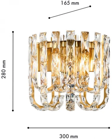 Бра хрустальное Favourite Infinity 4721-4W