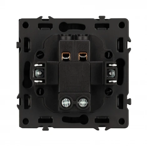 Механизм выключателя одноклавишный перекрёстный SWT-NOBE-MKX1-SFPL-GR (230V, 10A) (Arlight) 054251