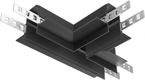 Коннектор Т-образный Exility встраиваемый черный (магнитный) Maytoni Technical TRA034CT-42B