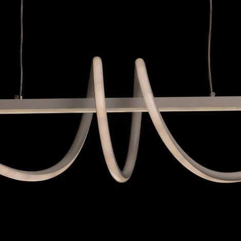 Подвесной светильник с гибким неоном De City Аурих 108011401 (регулировка яркости, LED, 220V, пульт управления, на тросе)