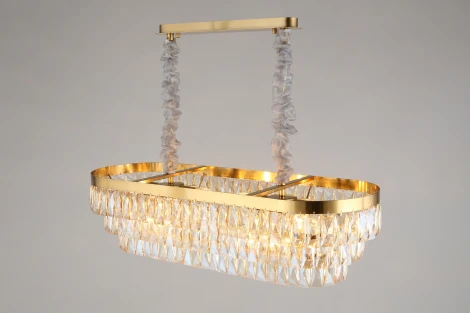 Подвесная люстра Francheska APL.837.03.12 Aployt (220V, хрусталь, на цепи)