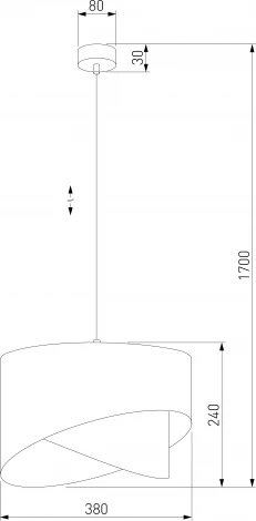 Подвесной светильник TK Lighting Grant White 4820 (220V, на проводе)
