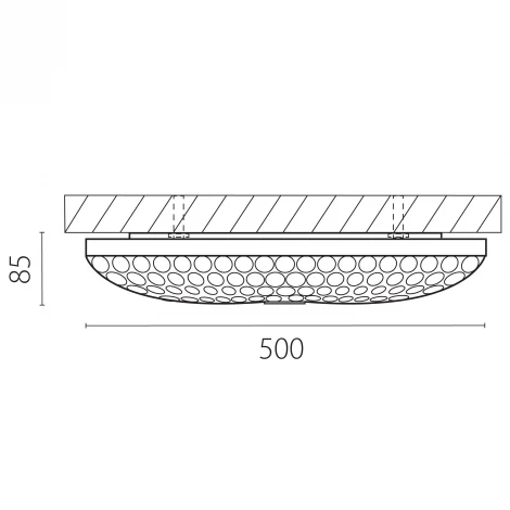 Потолочный светильник светодиодный с ПДУ Lightstar Arco Iii 225540