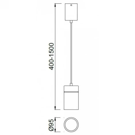 Подвесной светильник Mantra Aruba 5625 (220V, на проводе, круглые)
