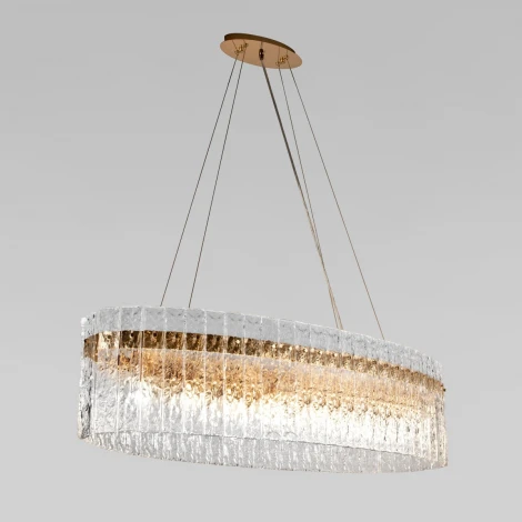 Подвесная люстра Loft It Nevada 10297/1000 French gold (220V, хрусталь, на тросе)