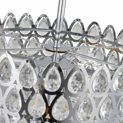 Потолочная люстра хрустальная на штанге Arte Milano Sorrento-2019 372019/7/300/460 CR (220V)