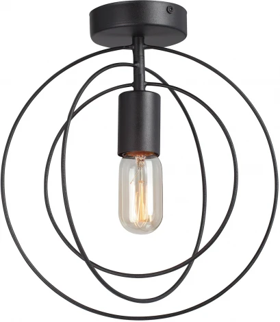 Потолочный светильник круглый Vitaluce V3794-1/1PL, 1xE27 макс. 40Вт (220V, круглые)