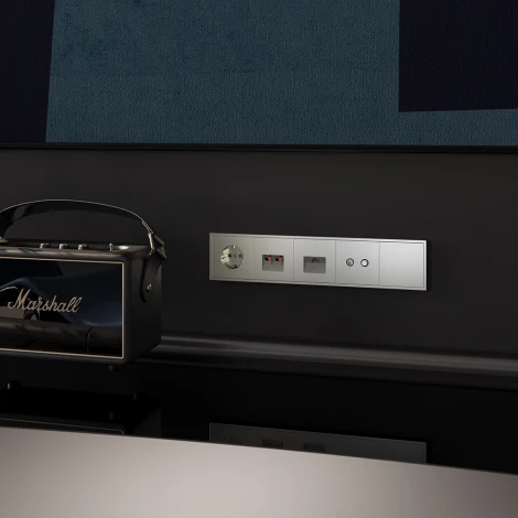 Рамка на 5 постов (шелк) Voltum S70 VLS100504