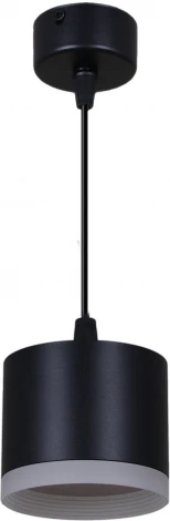 Подвесной светильник Reluce 53004-0.9-001LD GX53 BK (220V, на проводе)