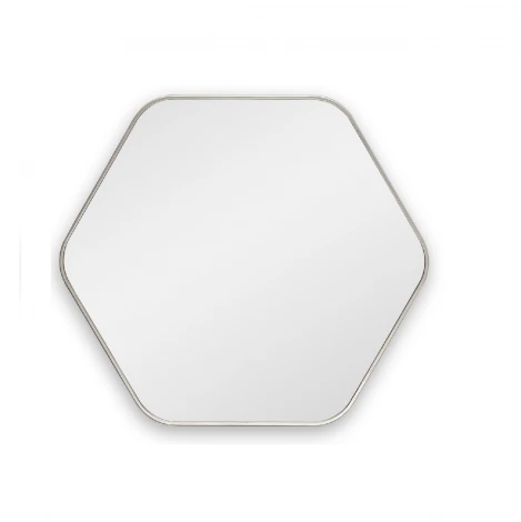 Hexagon S Silver Зеркало в тонкой раме Smal Art-Zerkalo SM154SL 13776
