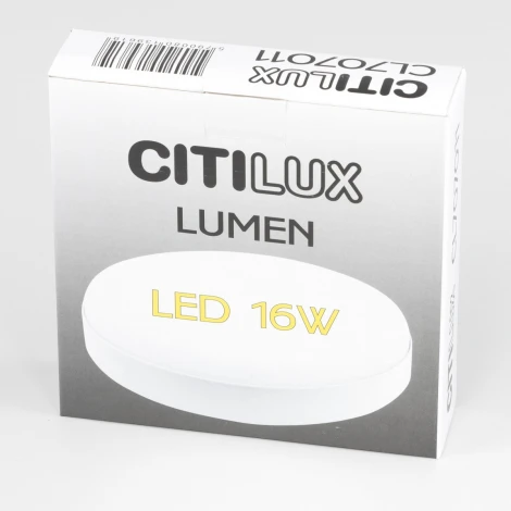 Потолочный светильник круглый Citilux Люмен CL707011 (LED, 220V, круглые, IP54)