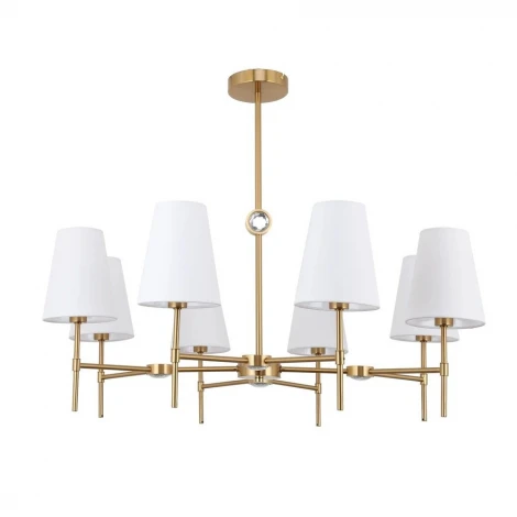 Потолочная люстра на штанге Arte Lamp Daniella A4104LM-8PB