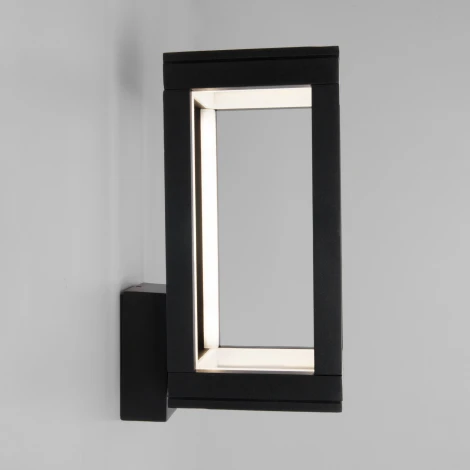Настенный светильник уличный Elektrostandard Frame 1527 TECHNO LED черный (220V, IP54)
