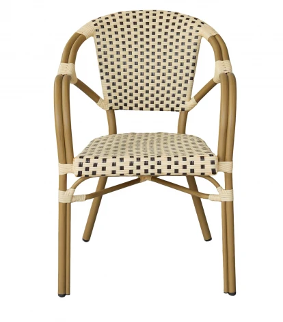 "Кабри" обеденная группа плетеная на 4 персоны, цвет бежево-коричневый 4SIS ZF3100T-5-SET Coffee