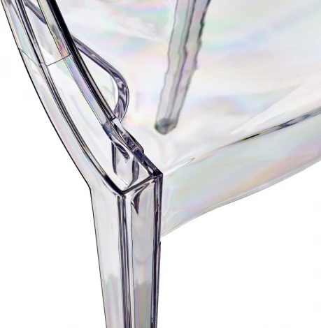 Комплект из 2-х стульев Bradexhome Louis Ghost прозрачный