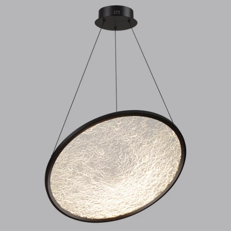 Подвесной светильник Odeon Light Fuso 7046/41L черн/металл/акрил LED 41W 3000K 220V