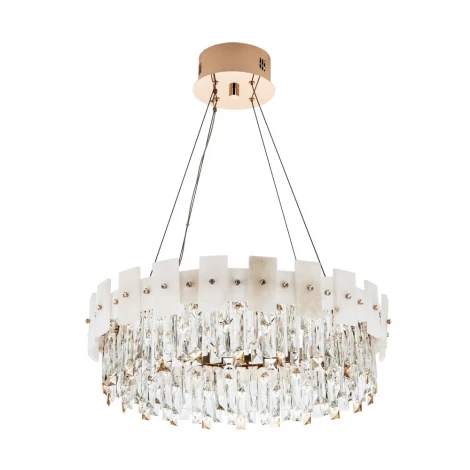 Подвесная люстра светодиодная с регулировкой цветовой температуры Modelux MODELUX ML.6980.600P GD