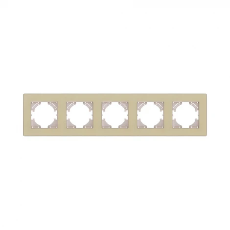 Рамка 5-постовая золотой Kollinger Eleganz Acryl EA5GD