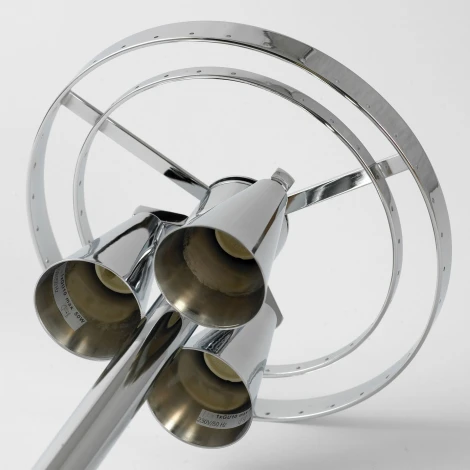 Торшер колонна Lussole Floyd LSP-0648 (220V, хрусталь, выключатель)