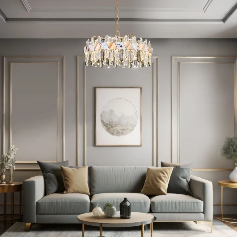 Подвесной светильник Bogate's Jewel 419/1 (LED, 220V, на цепи, круглые)