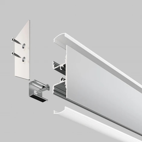 Алюминиевый профиль накладной 18x48 Maytoni Led Strip ALM-1848-S-2M