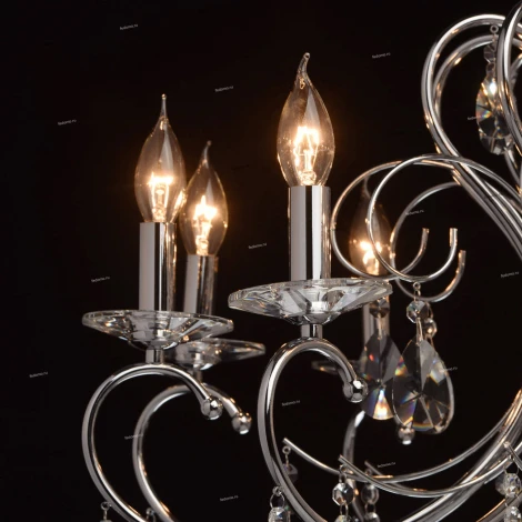 Подвесная люстра MW-Light Адель 373013308 (220V, подвески, на цепи, подсвечник, свеча)