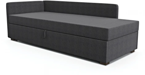 Диван-кровать Arsko Велес Угол левый рогожка графитовая