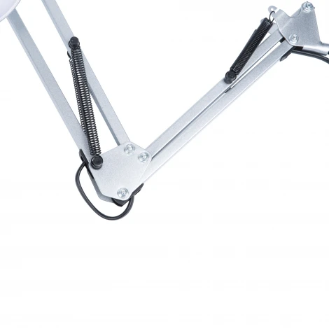 Настольная лампа на струбцине Uniel TLI-221 SILVER E27