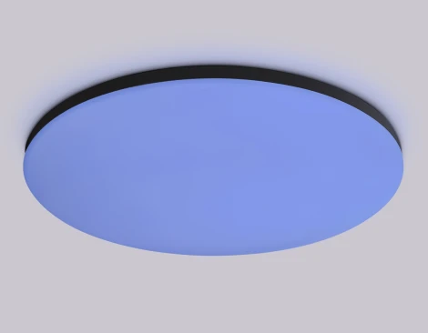 Потолочный светильник RGB круглый светодиодный с пультом и управлением смартфоном Ambrella ORBITAL FZ2006 (220V, умный дом - Алиса, Tuya Smart, Алекса, Smart Home, круглые, IP54)